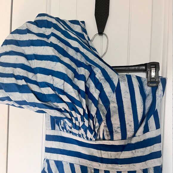 Sika Blue Beeko Dress Handmade - Like New - Picture 7 of 8